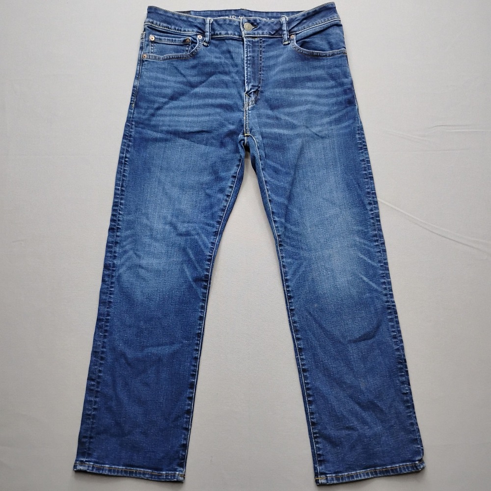 American Eagle Original Bootcut Jeans Mens 34x30 Blue Denim Casual